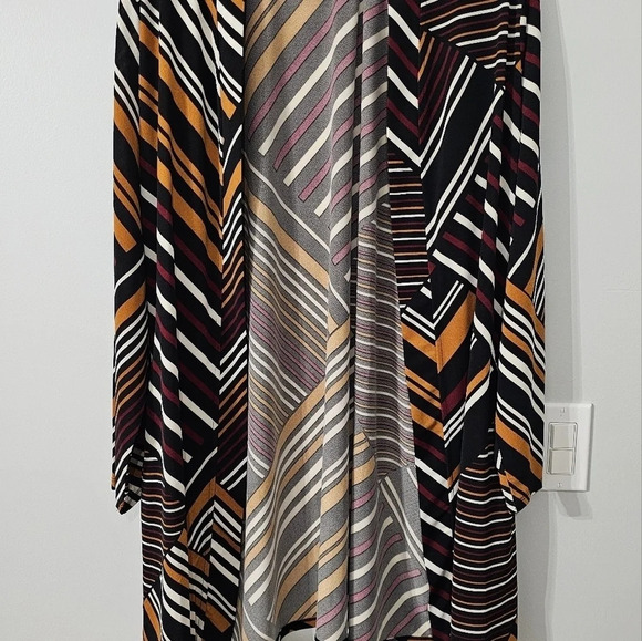 Chicos multicolored travel duster jacket size 4 - Picture 10 of 10